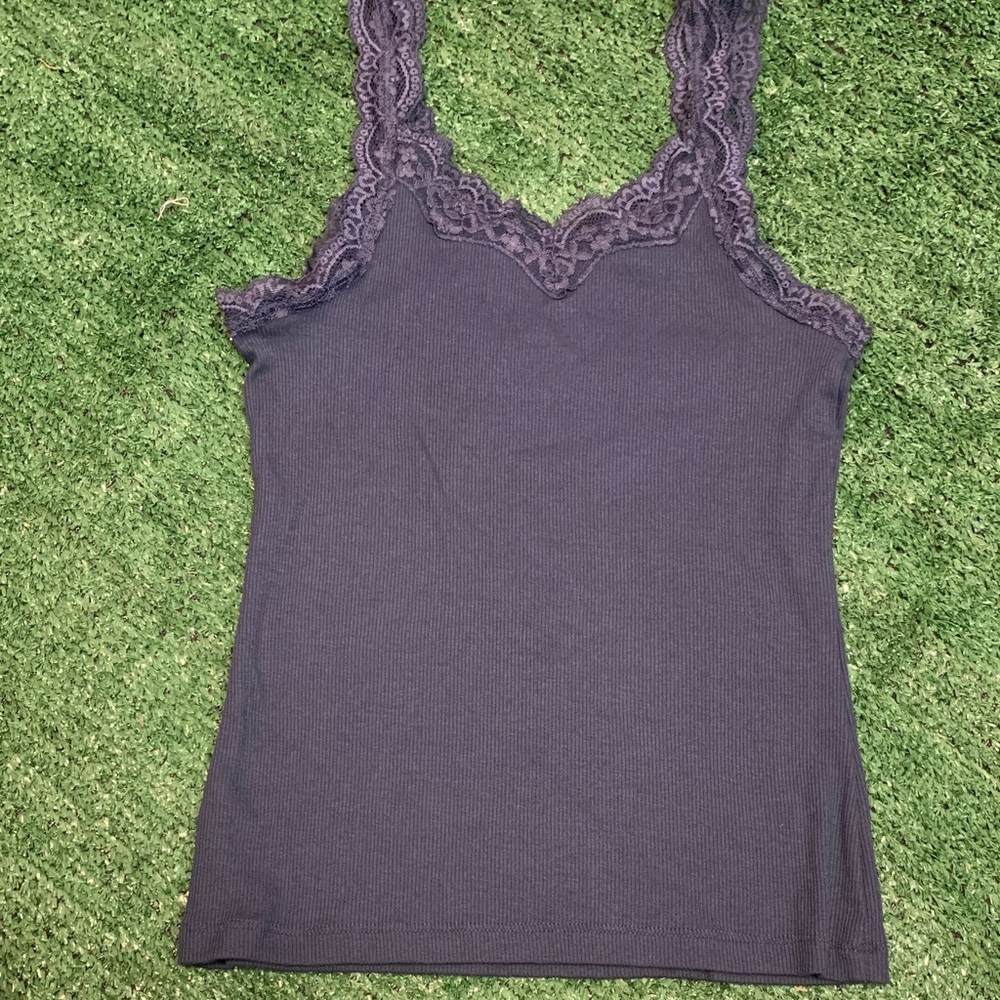SO Women's Deep Purple Lace Camisole
